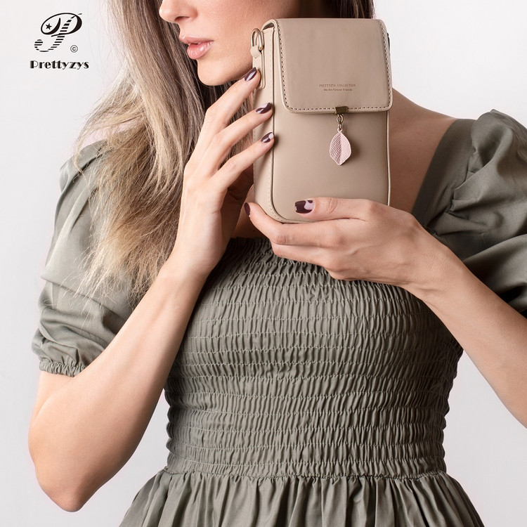 کیف رودوشی زنانه برند پرتیز کرم مدل PRETTYZYS L051