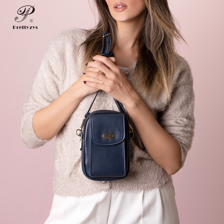 خرید کیف پرتیز سرمه ای مدل PRETTYZYS L155