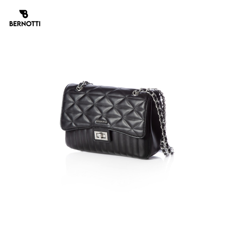 کیف رودوشی برند برنوتی مشکی مدل BERNOTTI TB-6700