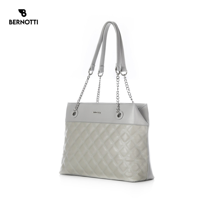 کیف دستی/رودوشی برند برنوتی طوسی مدل BERNOTTI TB-6414