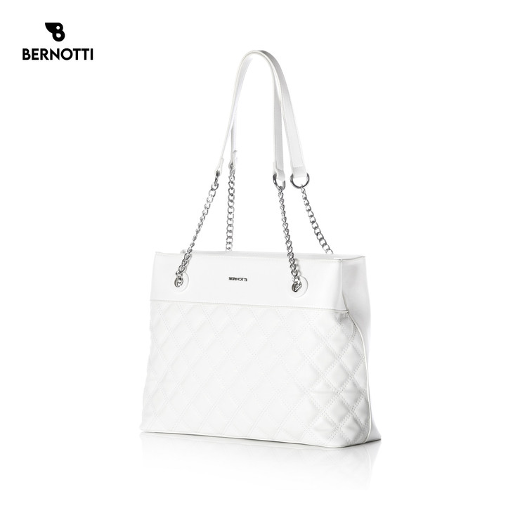کیف دستی/رودوشی برند برنوتی سفید مدل BERNOTTI TB-6414