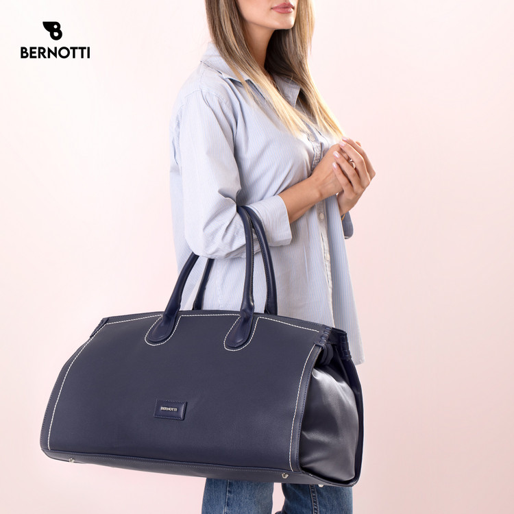 عکس ساک سفری برند برنوتی سرمه ای مدل BERNOTTI TB6424