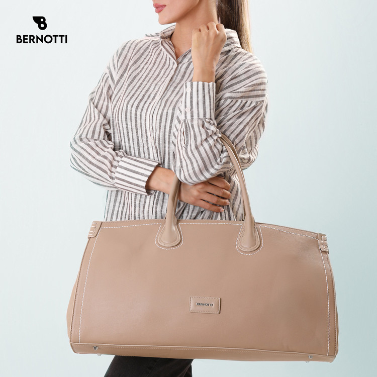 عکس ساک سفری برند برنوتی کرم مدل BERNOTTI TB6424