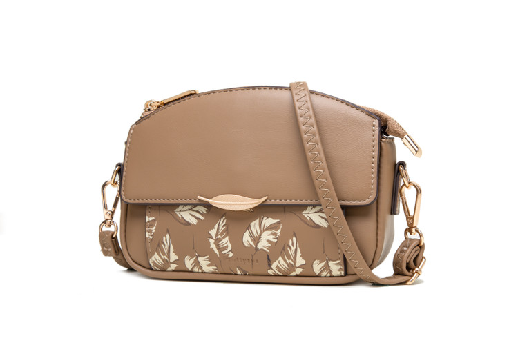 کیف رودوشی زنانه برند پرتیز کرم مدل PRETTYZYS X107