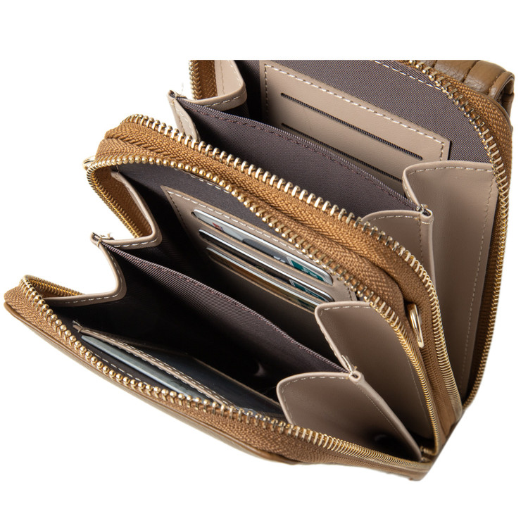 داخل کیف رودوشی زنانه پرتیز کرم مدل PRETTYZYS L142