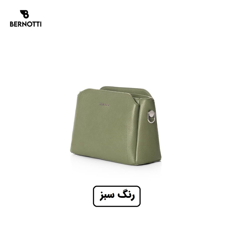 کیف رودوشی برند برنوتی سبز مدل BERNOTTI TB-7102