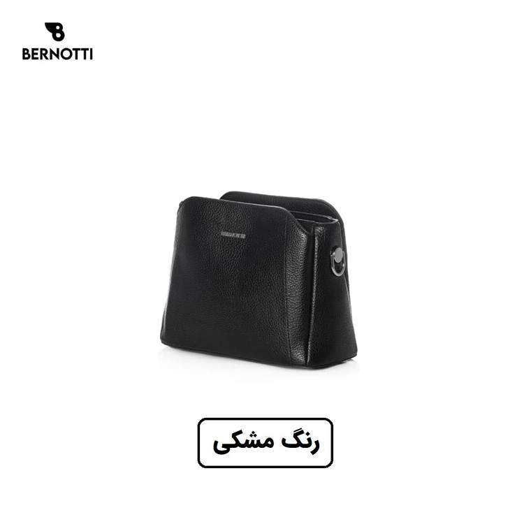 کیف رودوشی برند برنوتی مشکی مدل BERNOTTI TB-7102