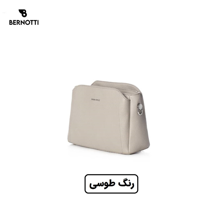 کیف رودوشی برند برنوتی طوسی مدل BERNOTTI TB-7102
