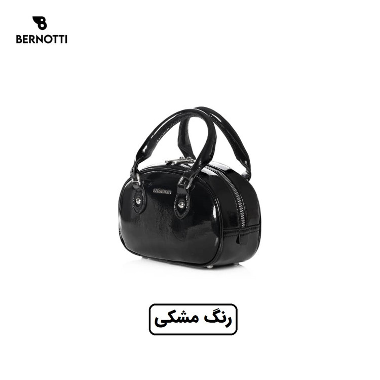 کیف دستی/ رودوشی برند برنوتی مشکی مدل BERNOTTI TB-7104