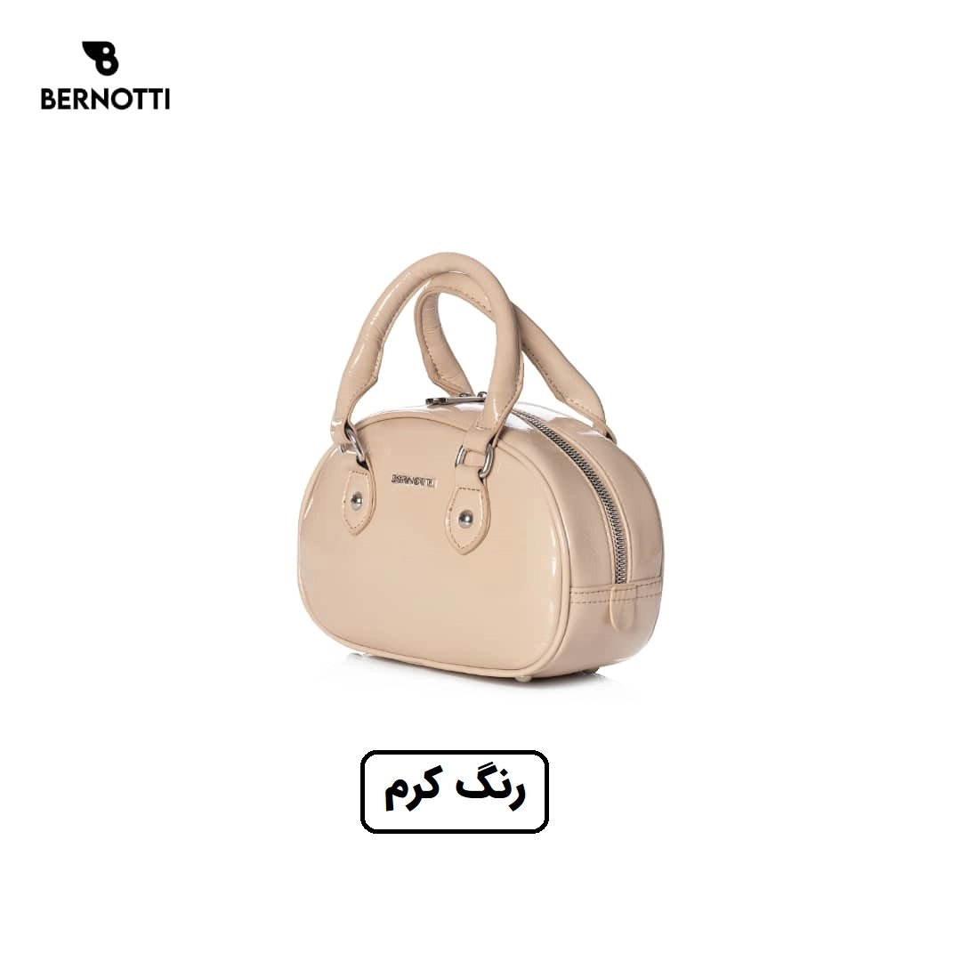 کیف دستی/ رودوشی برند برنوتی کرم مدل BERNOTTI TB-7104