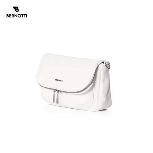 کیف رودوشی برند برنوتی سفید 2مدل BERNOTTI TB-7106