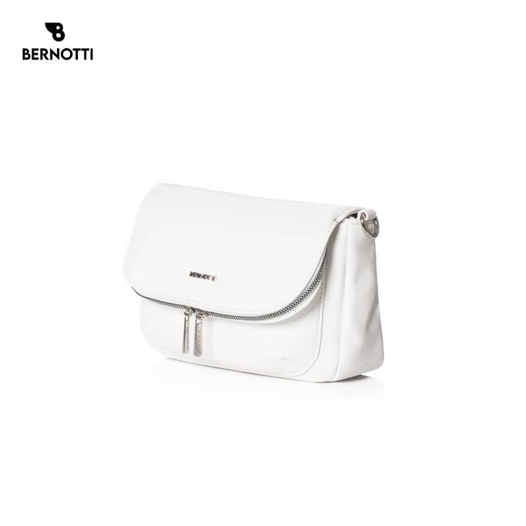 کیف رودوشی برند برنوتی سفید 2مدل BERNOTTI TB-7106