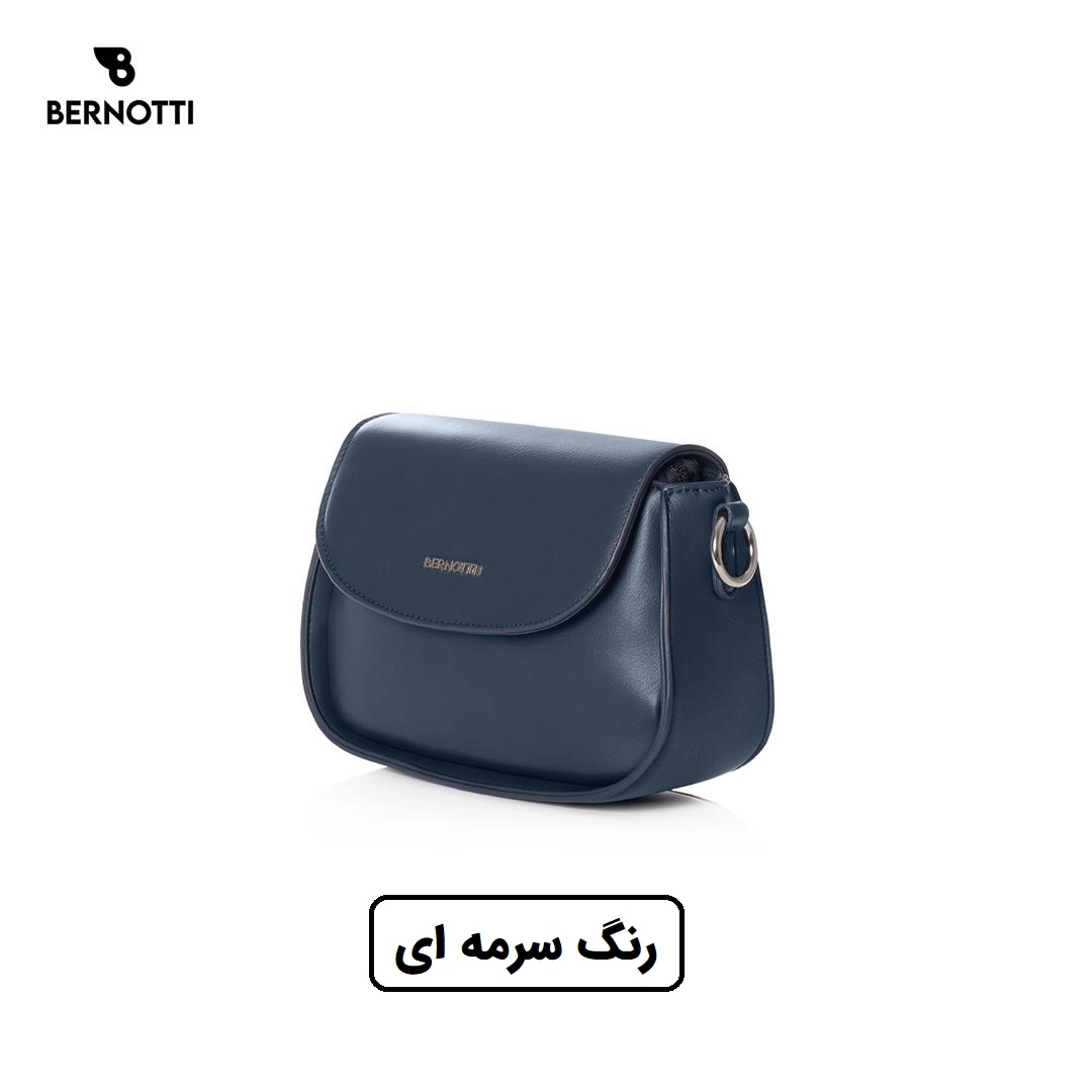 کیف رودوشی برند برنوتی سرمه ای مدل BERNOTTI TB-7108