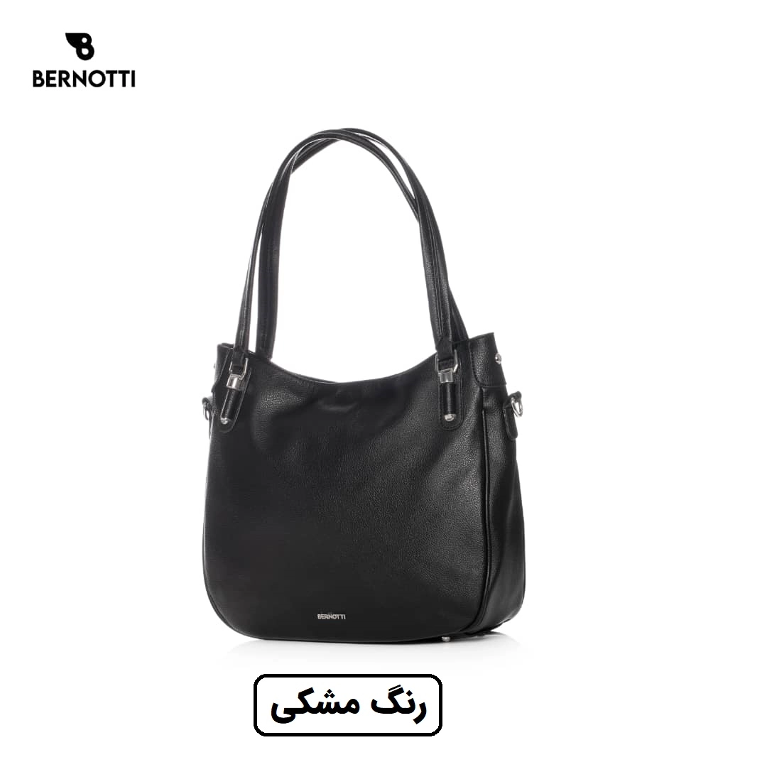 کیف رودوشی برند برنوتی مشکی مدل BERNOTTI TB-7110