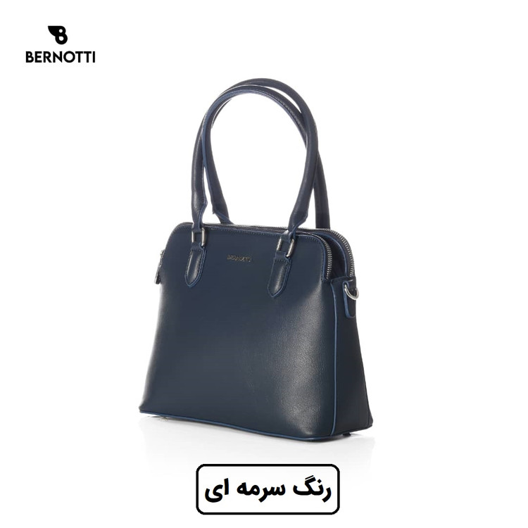 کیف دستی/رودوشی برند برنوتی سرمه ای مدل BERNOTTI TB-7114