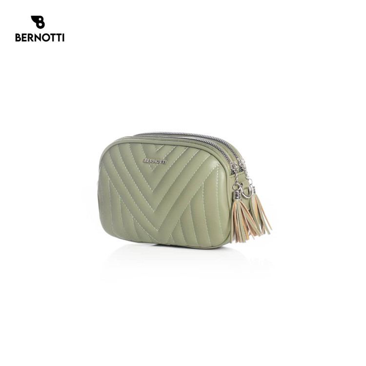 کیف رودوشی/کمری برند برنوتی سبز مدل BERNOTTI TB-7128