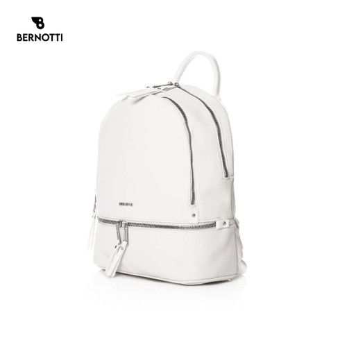 کوله پشتی برند برنوتی سفید مدل BERNOTTI TB-7134