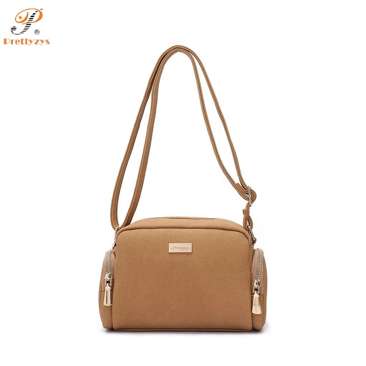 کیف رودوشی برند پرتیزس قهوه ای مدل PRETTYZYS X4-171