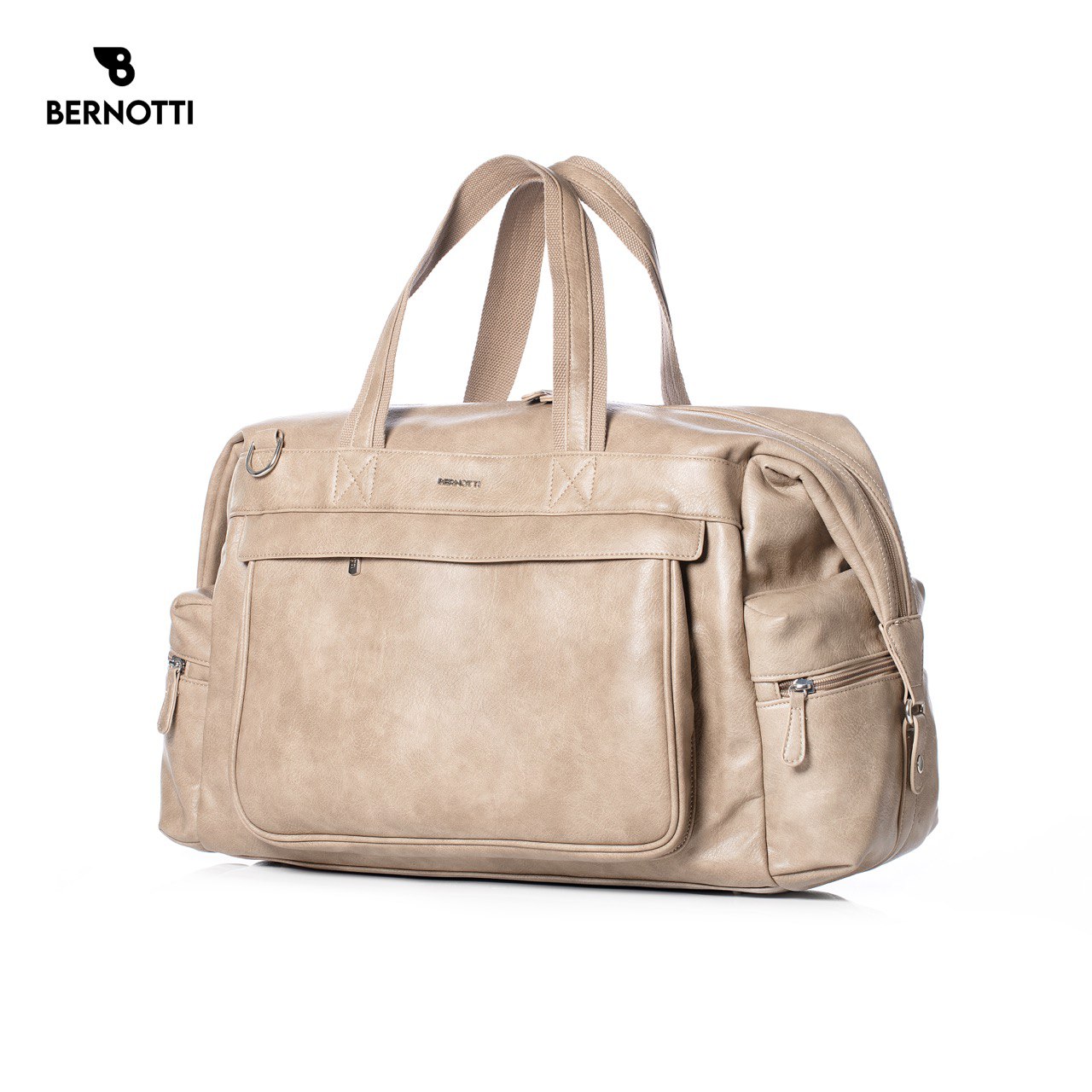 ساک سفری برند برنوتی BERNOTTI TB-7142 رنگ کرم