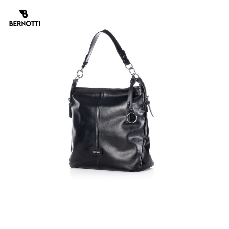کیف دوشی زنانه برند برنوتی مشکی BERNOTTI TB-7176