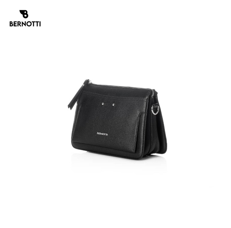 کیف رودوشی برند برنوتی مشکی BERNOTTI TB-7164