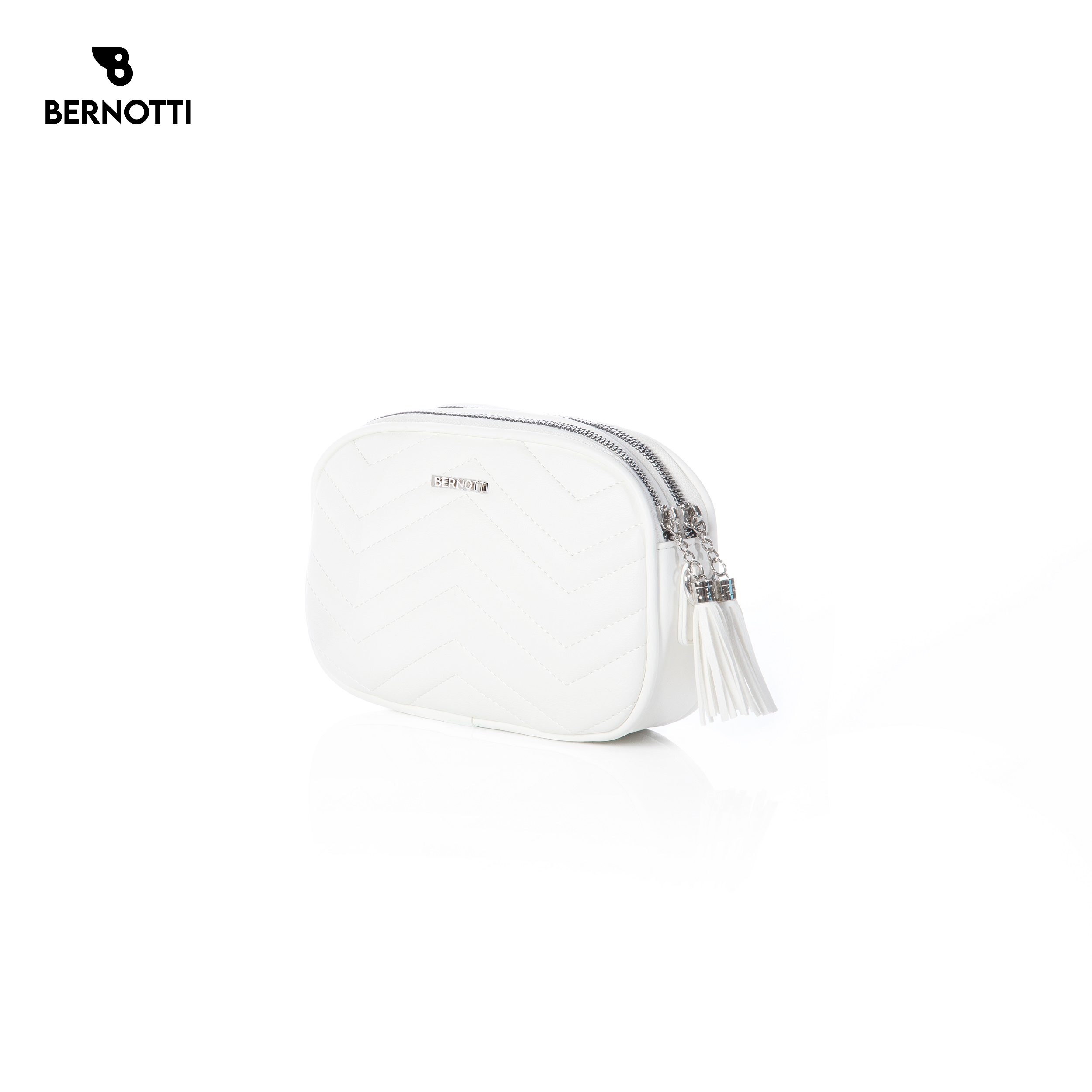 کیف رودوشی/کمری برند برنوتی سفید BERNOTTI TB-7184