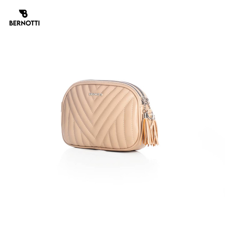 کیف رودوشی/کمری برند برنوتی کرم BERNOTTI TB-7186