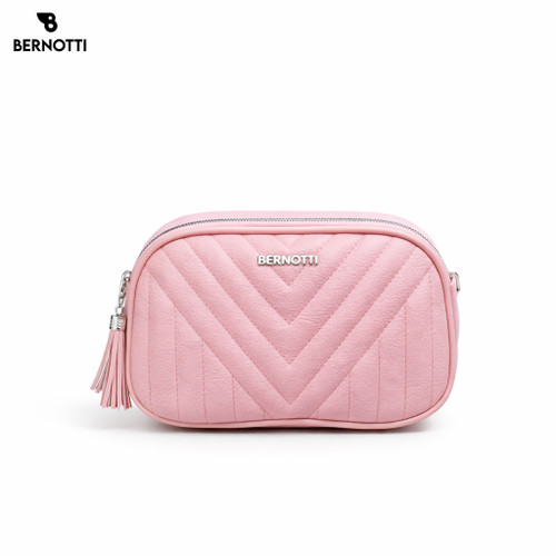 کیف رودوشی/کمری برند برنوتی صورتی BERNOTTI TB-7186