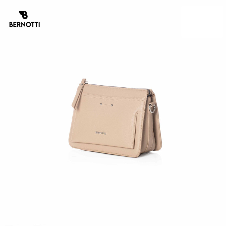 کیف رودوشی برند برنوتی کرم BERNOTTI TB-7164