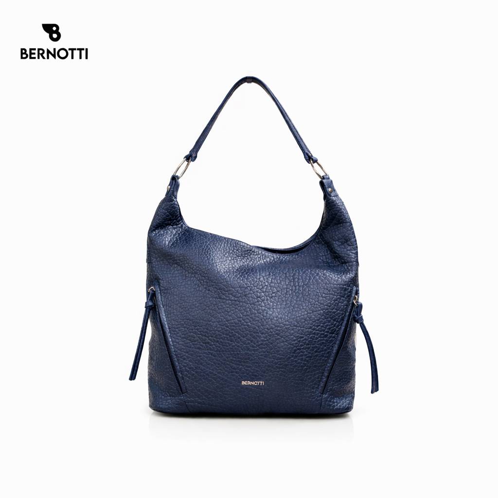 کیف دوشی زنانه برند برنوتی سرمه ای BERNOTTI TB-7178