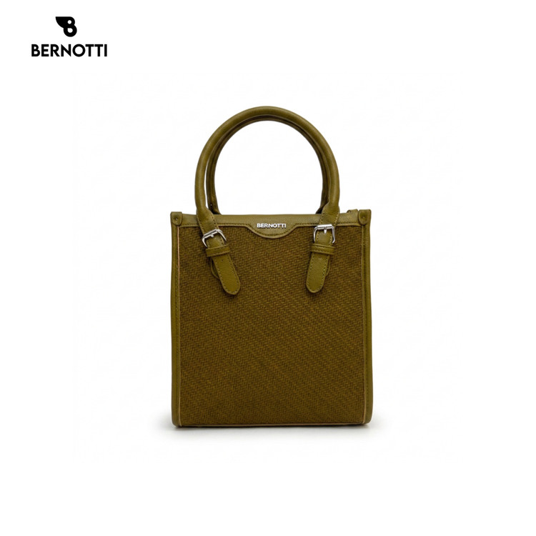 کیف دستی/دوشی برند برنوتی سبز مدل BERNOTTI TB-7194
