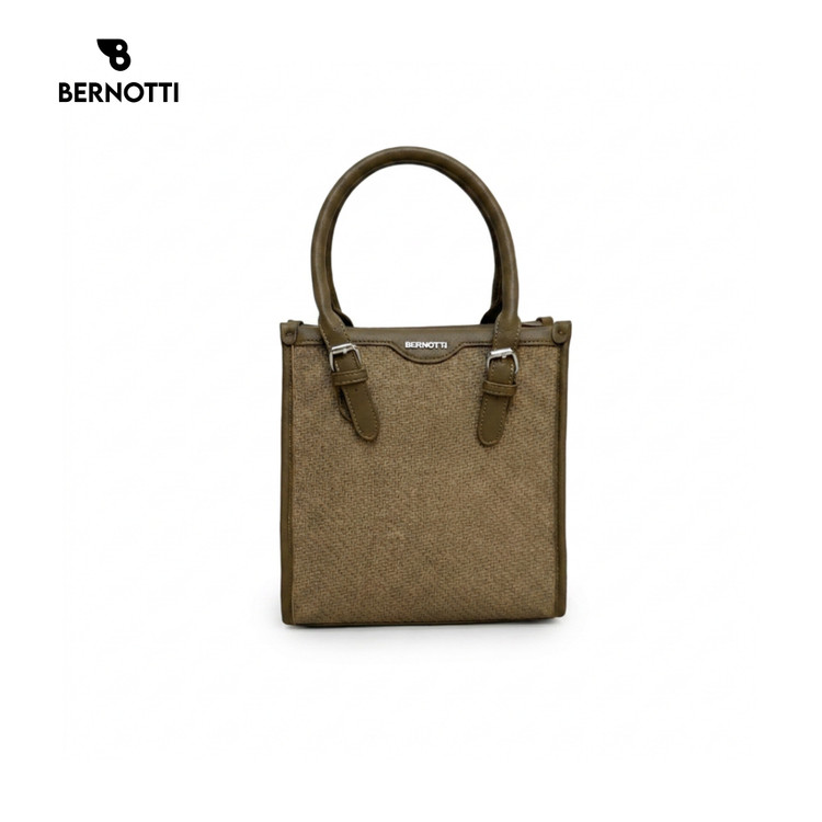 کیف دستی/دوشی برند برنوتی نسکافه ای مدل BERNOTTI TB-7194