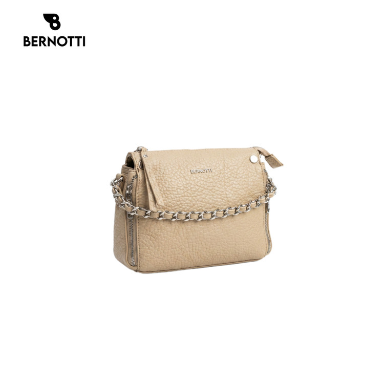 کیف رودوشی برند برنوتی کرم BERNOTTI TB-7168