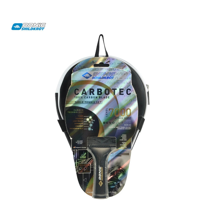 راکت پینگپنگ برند دونیک DONIC Carbotec 7000 با کاور