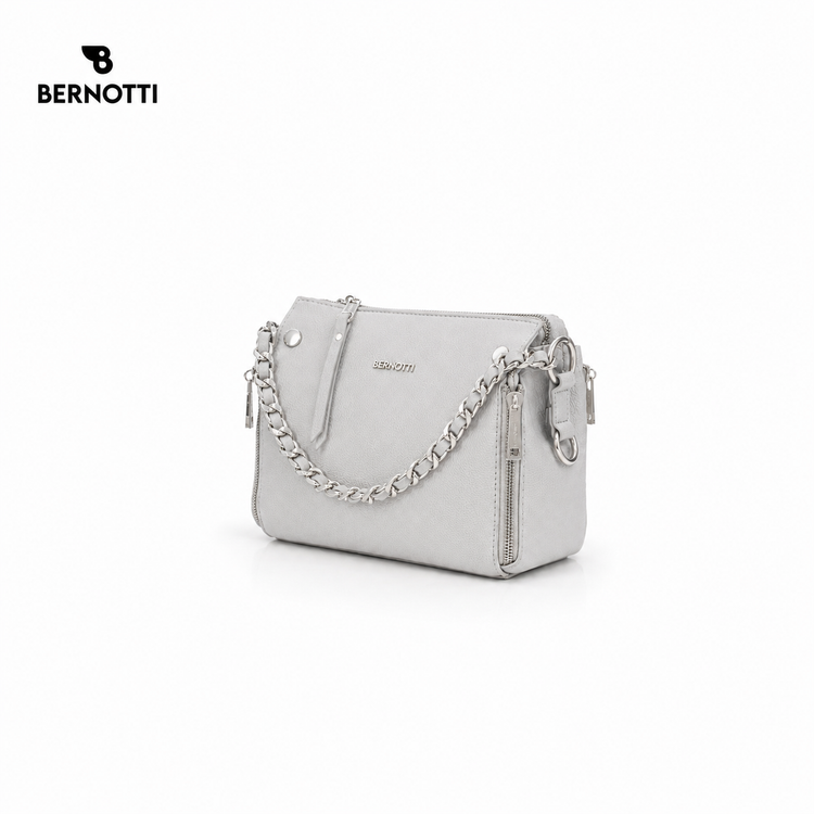 کیف رودوشی برند برنوتی طوسی BERNOTTI TB-7166