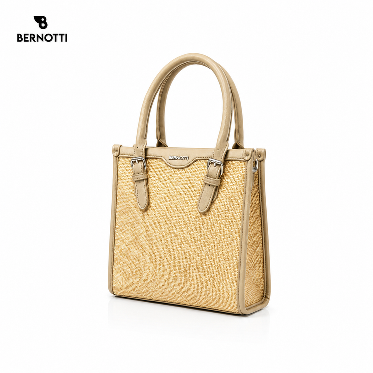 کیف دستی/دوشی برند برنوتی کرم مدل BERNOTTI TB-7194