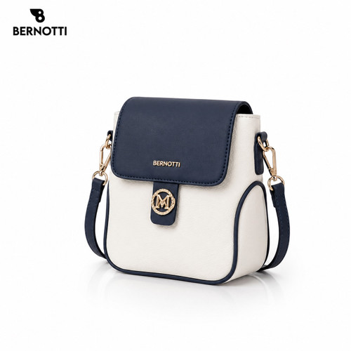 کیف رودوشی برند برنوتی سرمه ای مدل BERNOTTI TB-7190