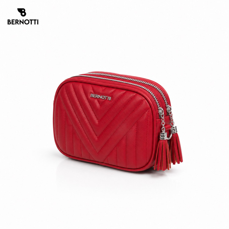 کیف رودوشی/کمری برند برنوتی قرمز BERNOTTI TB-7186