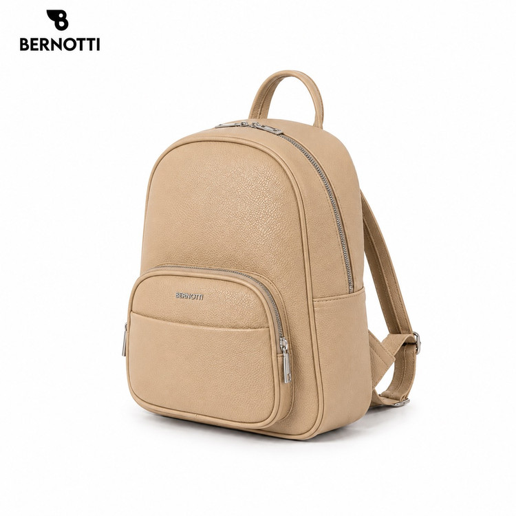 کوله پشتی برند برنوتی کرم BERNOTTI TB-7172