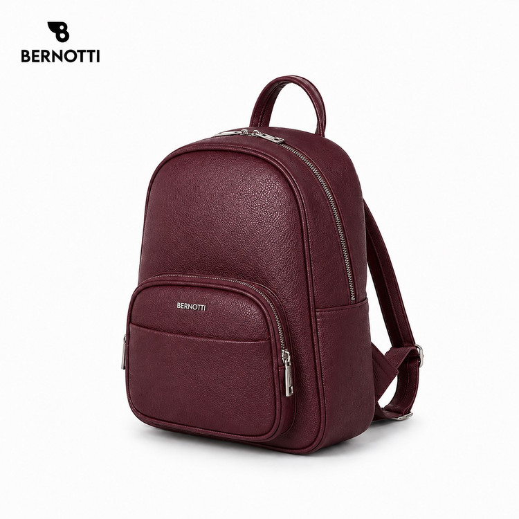کوله پشتی برند برنوتی زرشکی BERNOTTI TB-7172