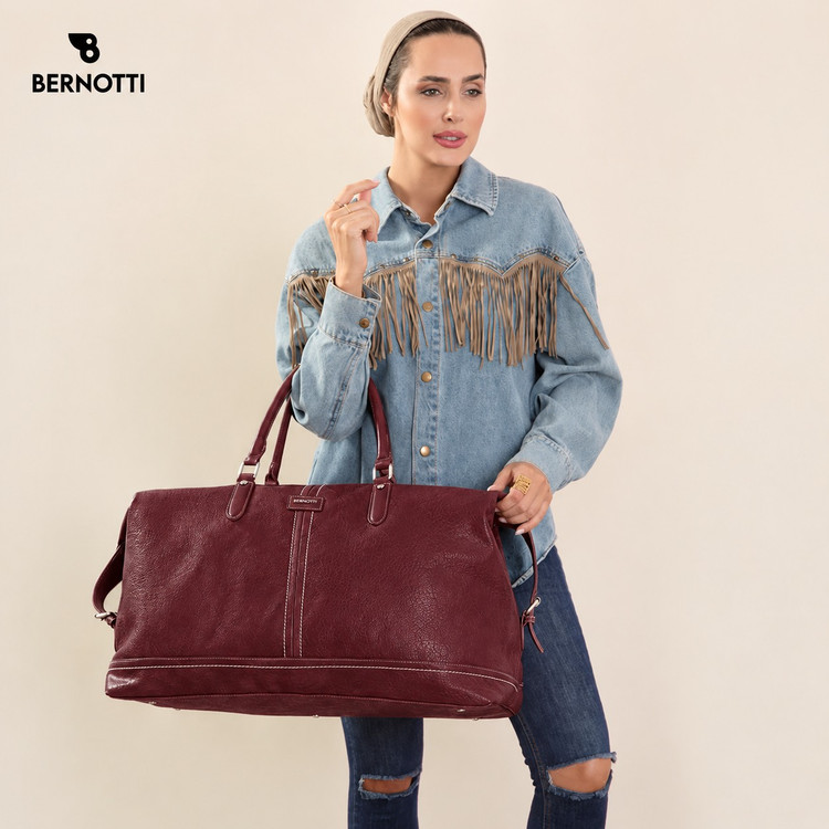 ساک سفری برند برنوتی BERNOTTI TB-7188 زرشکی