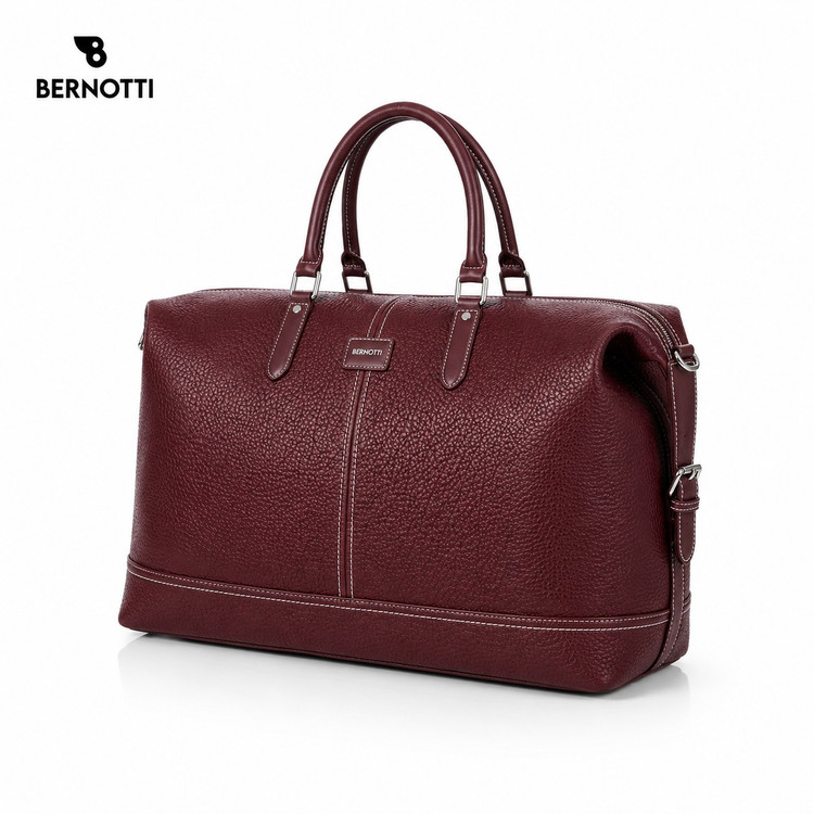 ساک سفری برند برنوتی زرشکی مدل BERNOTTI TB-7188