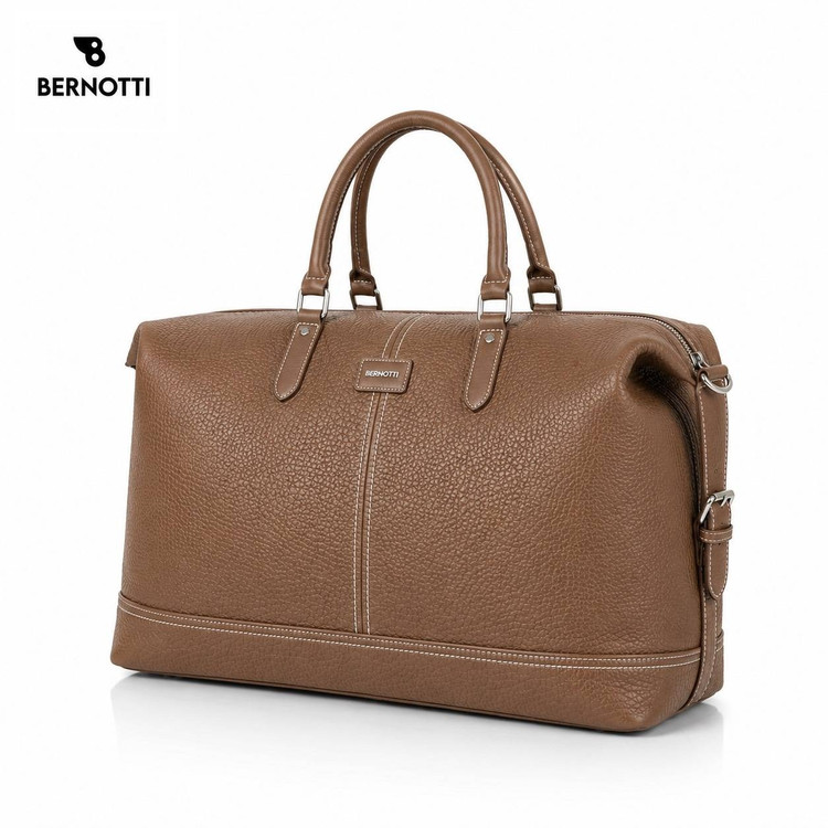 ساک سفری برند برنوتی قهوه ای مدل BERNOTTI TB-7188