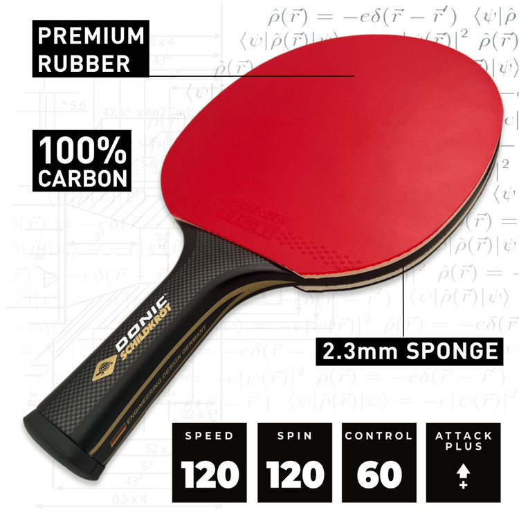 راکت پینگپنگ برند دونیک DONIC Carbotec 7000 با کاور