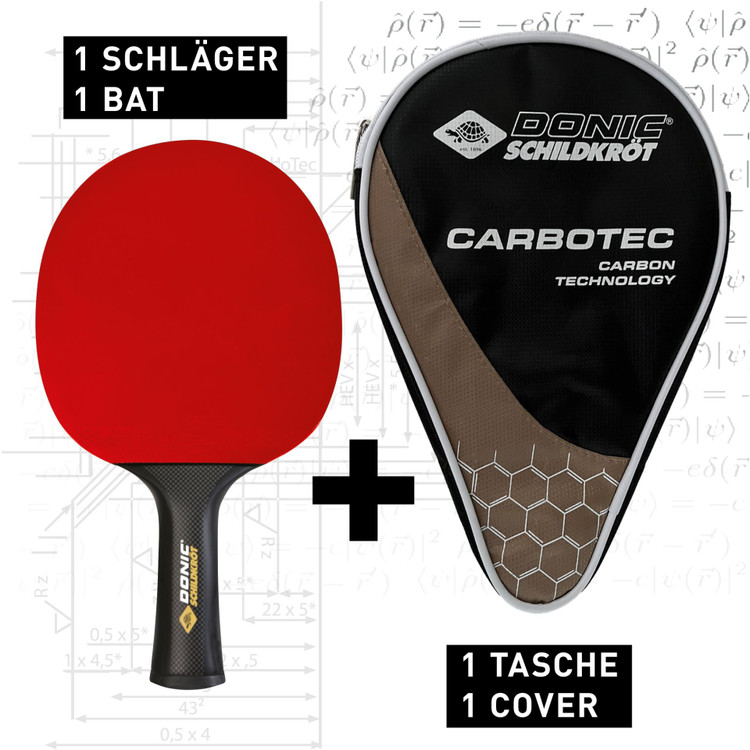 راکت پینگپنگ برند دونیک DONIC Carbotec 7000 با کاور