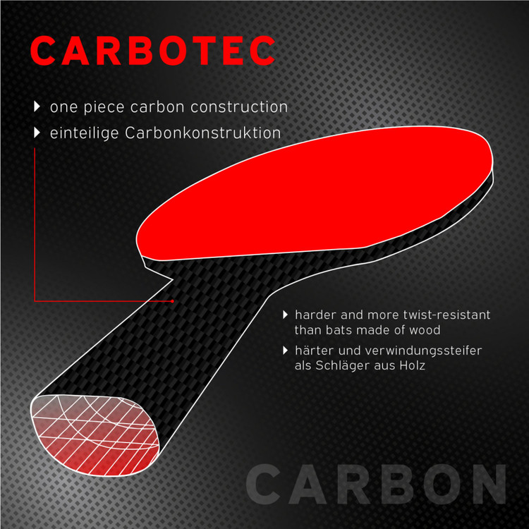 راکت پینگپنگ برند دونیک DONIC Carbotec 7000 با کاور